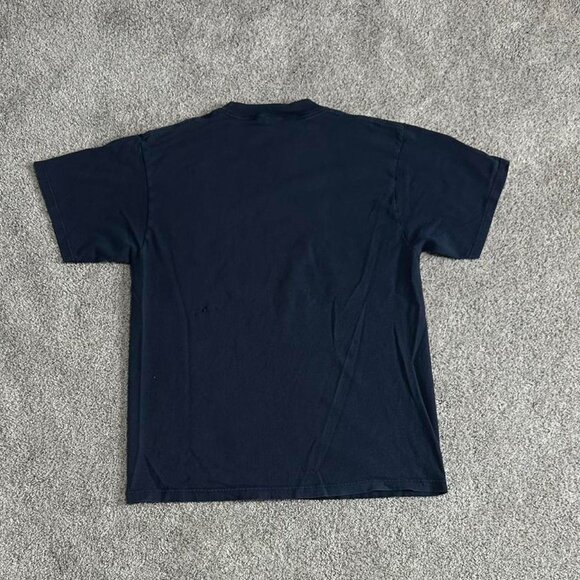Logo 7 Men's Navy T-shirt - Picture 5 of 5